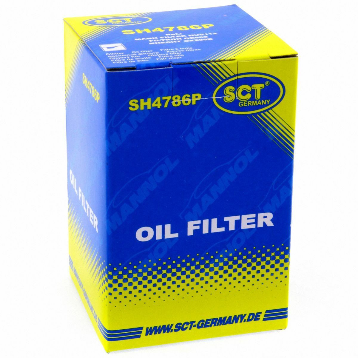 SCT Ölfilter SH 4786 P Filter Motorfilter Servicefilter Patronenfilter Renault