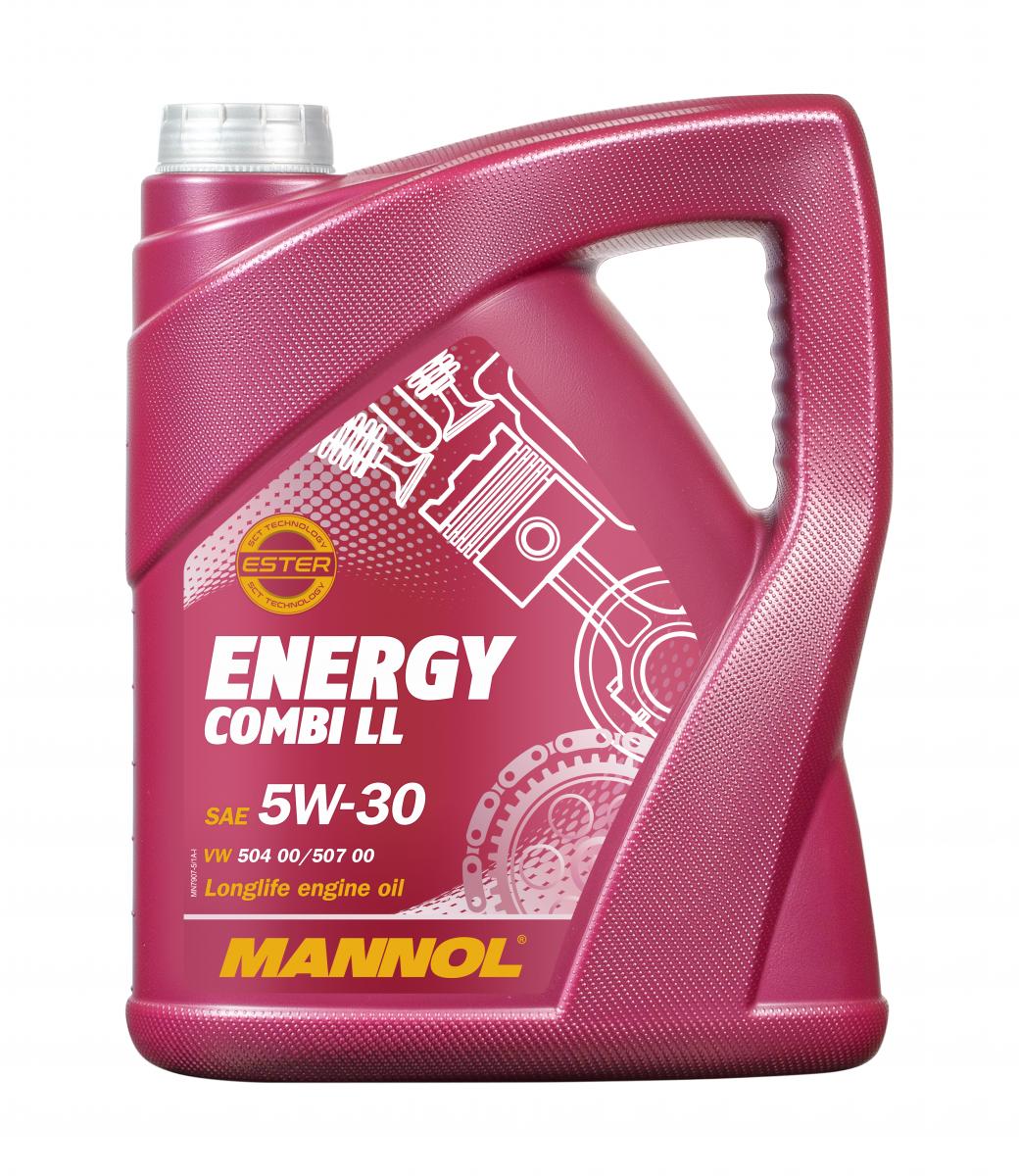 5 Liter MANNOL Energy Combi LL 5W-30 API SN Motoröl 5W30 4036021501307