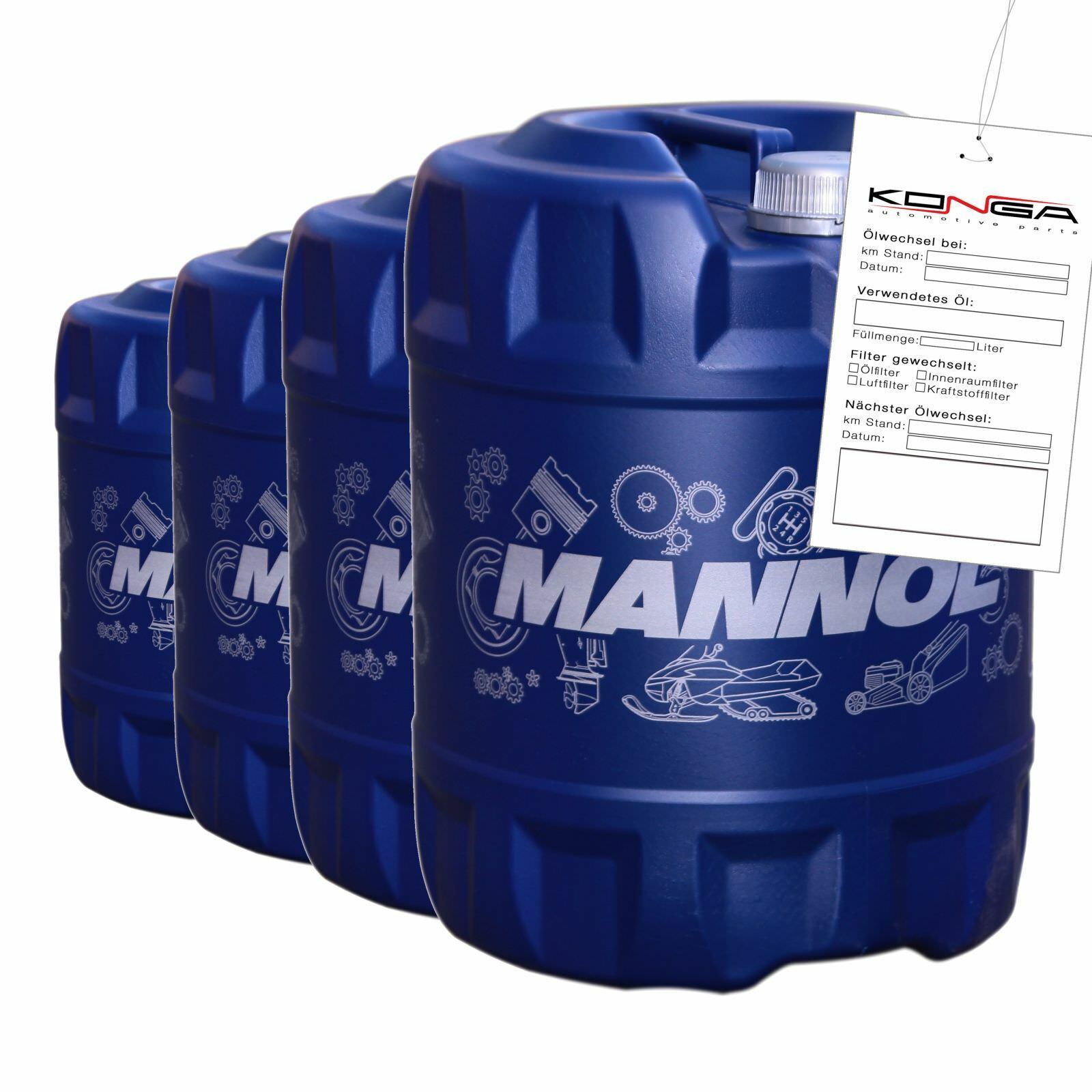80 Liter MANNOL 2-Takt Snowpower TC+ Schneemobilöl Motoröl 4036021161624