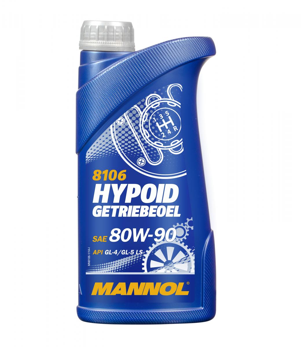 5 Liter (5x1) MANNOL Hypoid Getriebeöl 80W-90 API GL4/GL5 LS Getriebe Öl 80W90