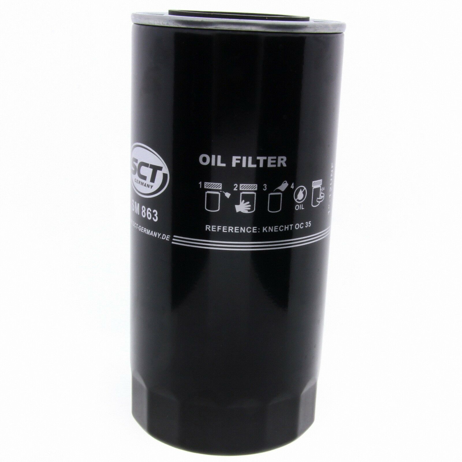 SCT Ölfilter SM863 Filter Anschraubfilter FIAC LEYBOLD NEW HOLLAND