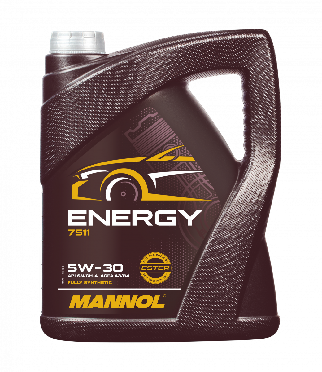 20 Liter (4x5) MANNOL Energy 5W-30 7511 API SN/CH-4 MB 229.3 VW 502.00 Motoröl