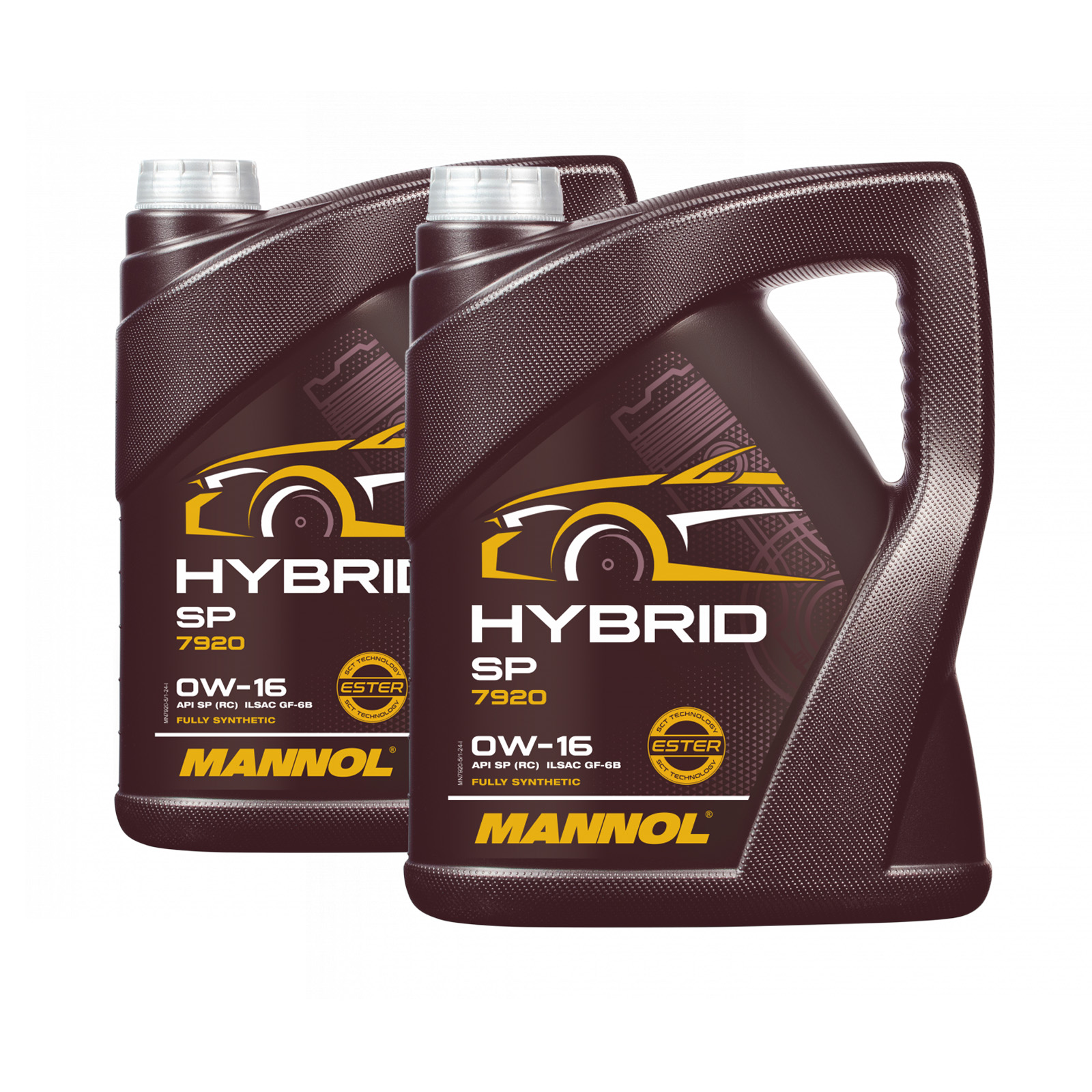 10 Liter (2x5) MANNOL Hybrid SP 0W-16 7920 API SP (RC) ILSAC GF-6B