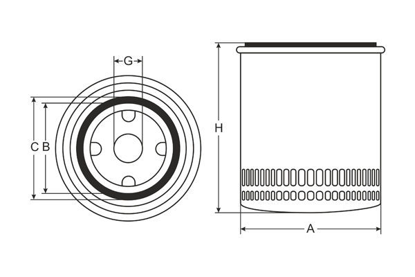 SCT Ölfilter SM168 Filter Servicefilter Anschraubfilter Alfa Romeo Autobianchi Citroën Fiat Smart Lancia