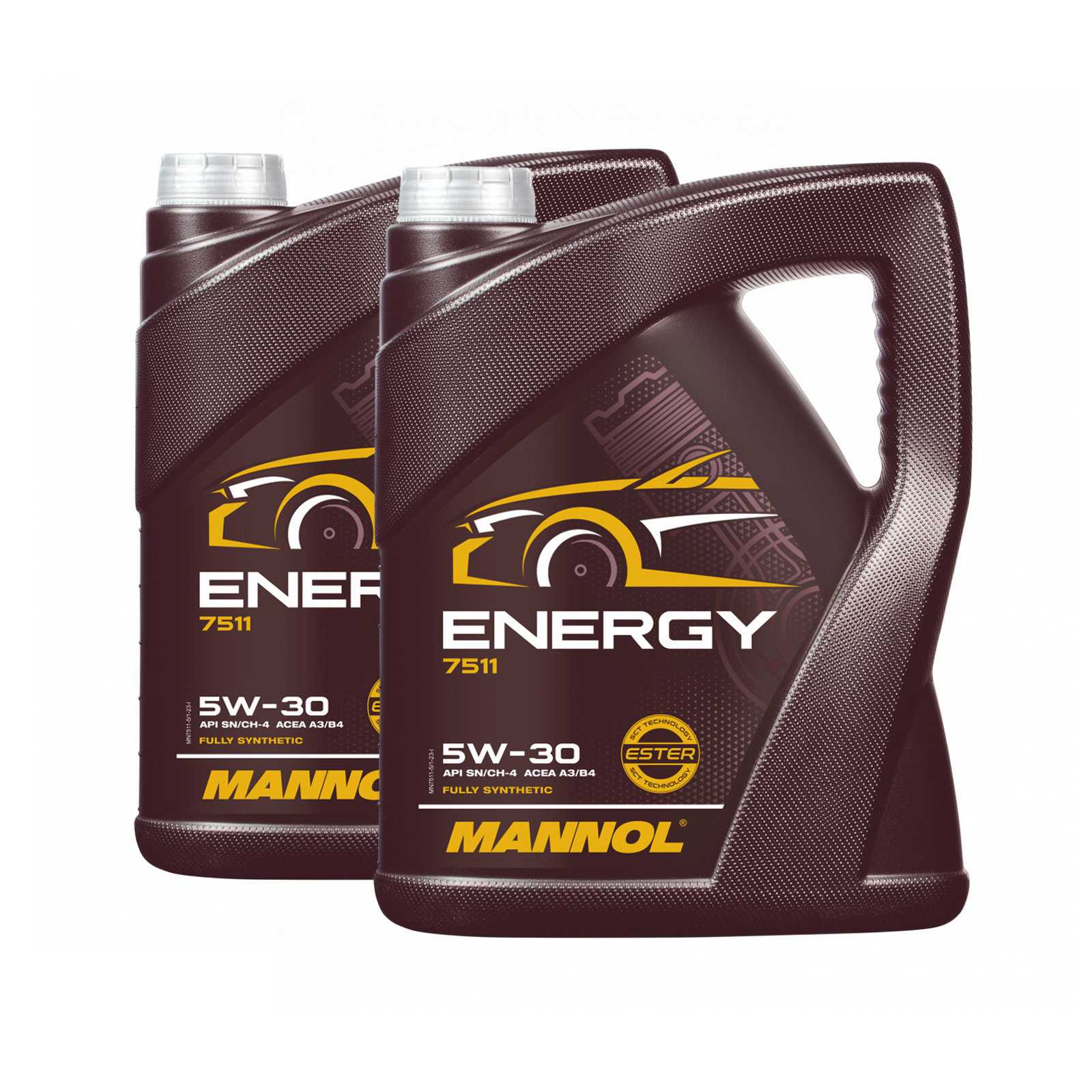 10 Liter (2x5) MANNOL Energy 5W-30 7511 API SN/CH-4 MB 229.3 VW 502.00 Motoröl