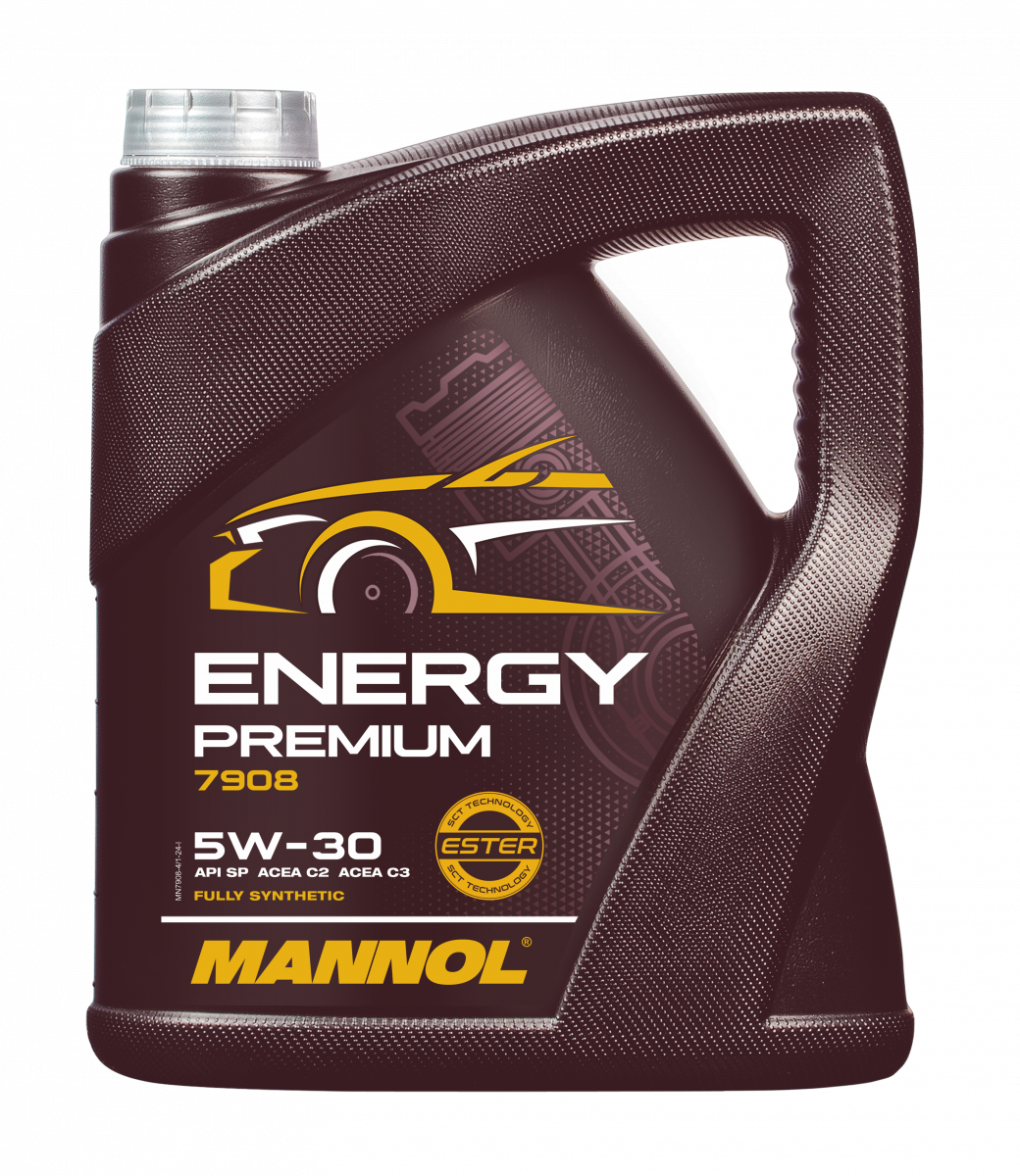 8 Liter (2x4) MANNOL Energy Premium 7908 5W-30 Motoröl API SP