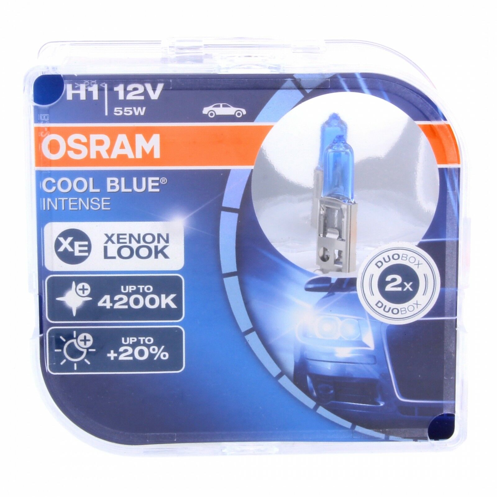H1 OSRAM Cool Blue Intense 64150CBI-HCB 12V Lampe DUO Set 2 Stück