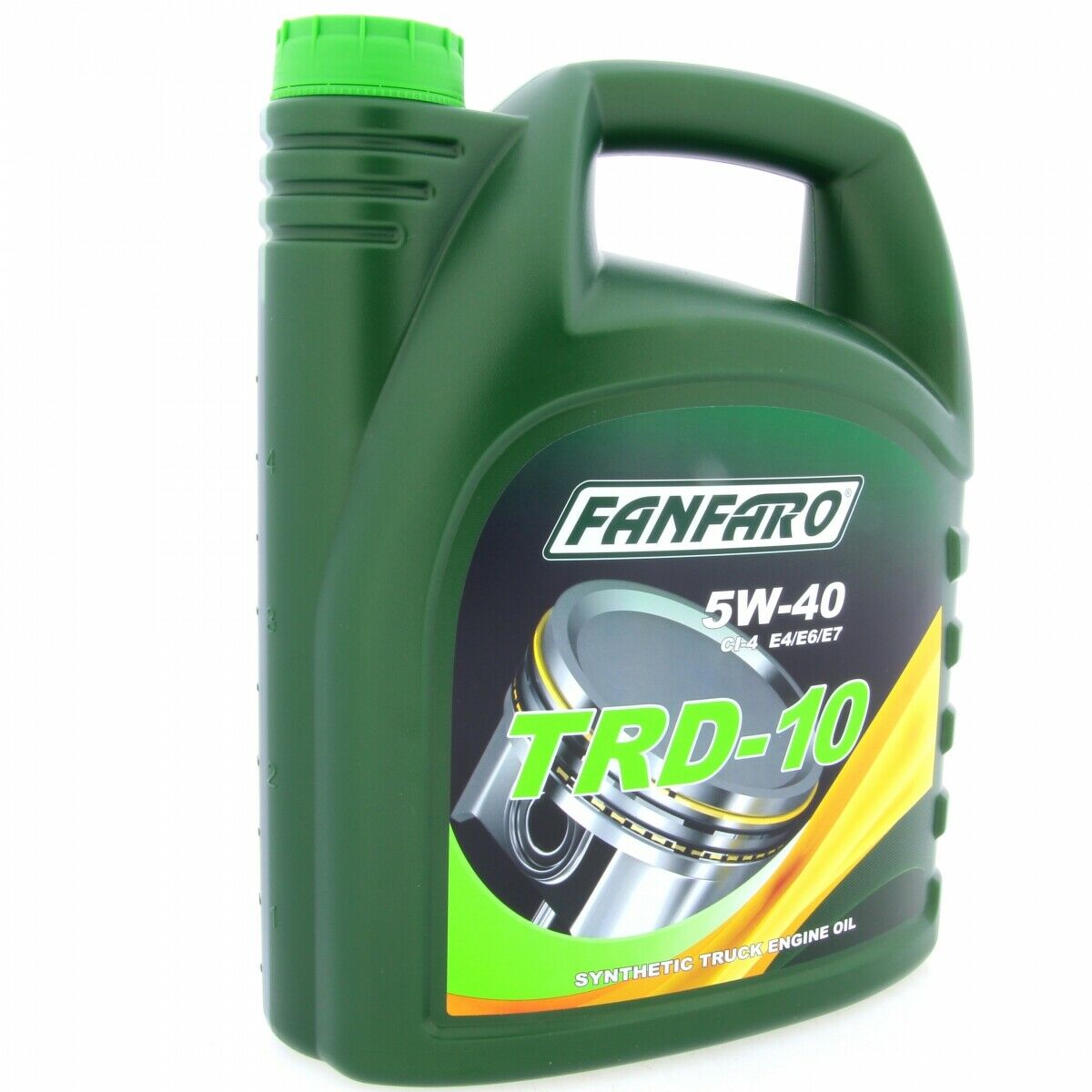 10 Liter FANFARO TRD-10 UHPD 5W-40 E4 E7 CI-4 SL NKW Motoröl MB 228.5 MAN M 3277