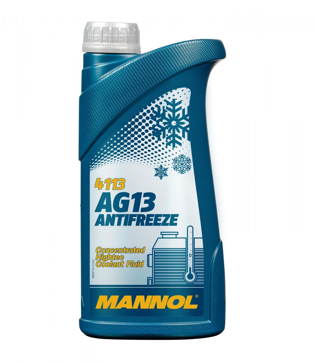 3 Liter (3x1) MANNOL hightech  Antifreeze AG13 Frostschutz Konzentrat grün -40°C G13