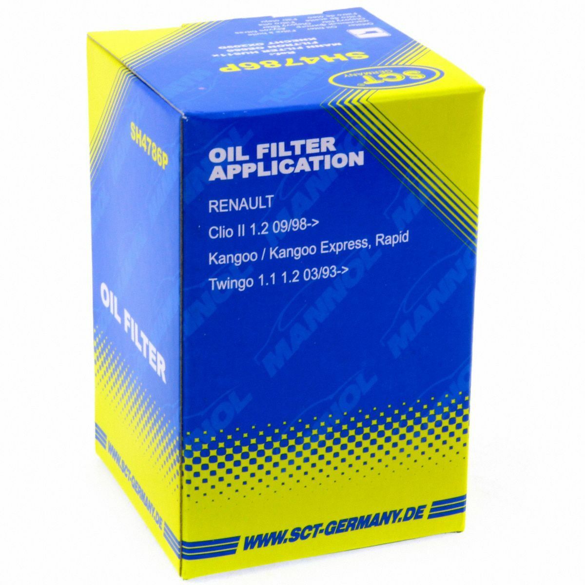 SCT Ölfilter SH 4786 P Filter Motorfilter Servicefilter Patronenfilter Renault