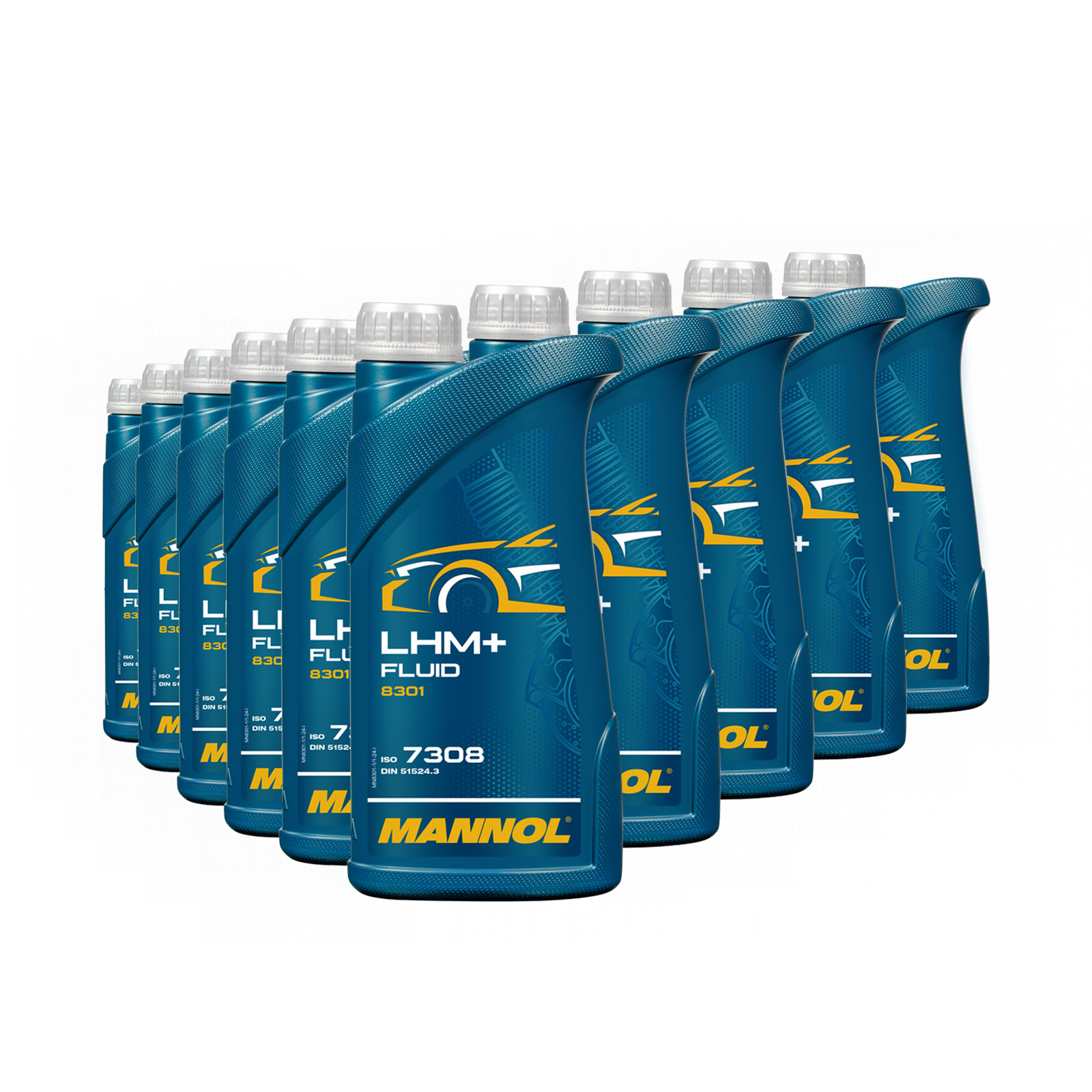 10 Liter (10x1) MANNOL LHM+ Fluid 8301 Zentralhydrauliköl DIN 51524.3 