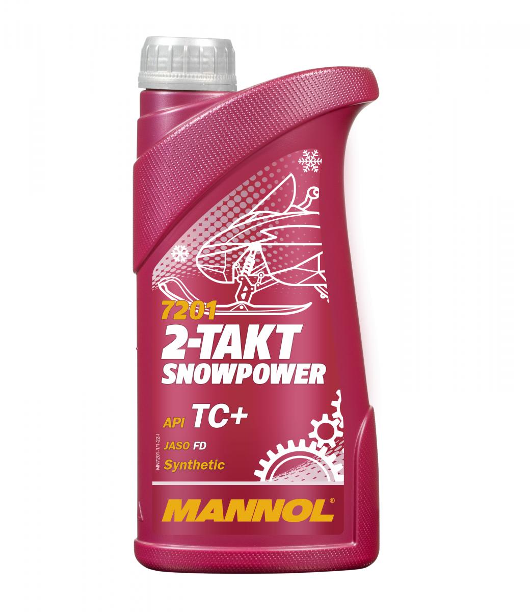 5 Liter (5x1) MANNOL 2-Takt Snowpower API TC+ Motoröl Schneemobilöl