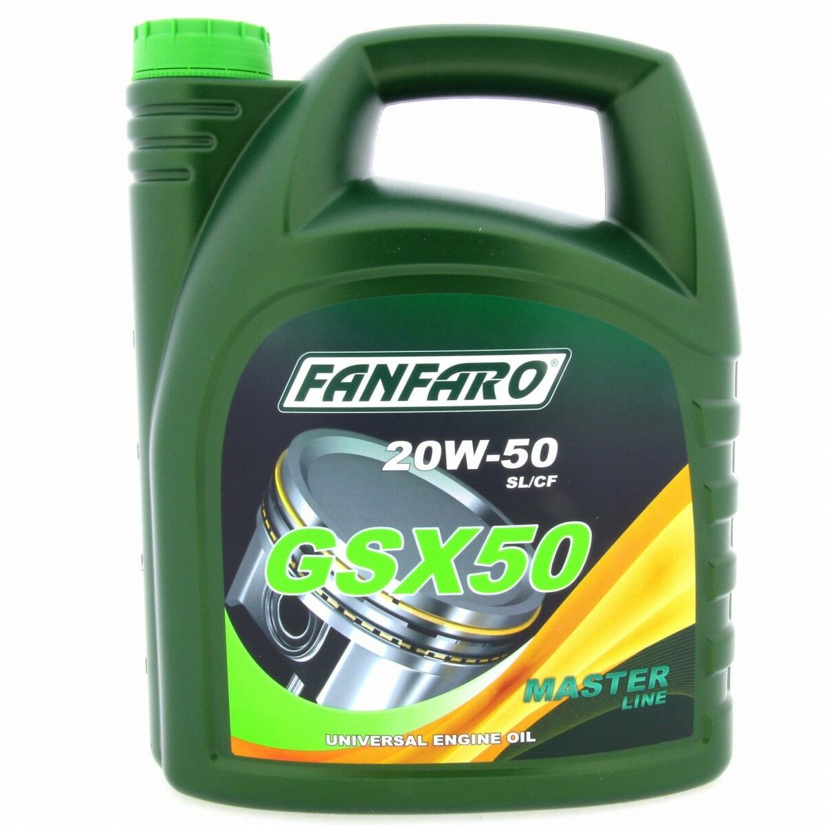 10 Liter FANFARO GSX 50 20W-50 API SN CH-4 Motoröl Universal Motor Öl