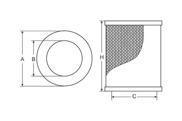 Luftfilter Fahrzeugfilter SB522 Motorluftfilter Luft Filter Mercedes SCT