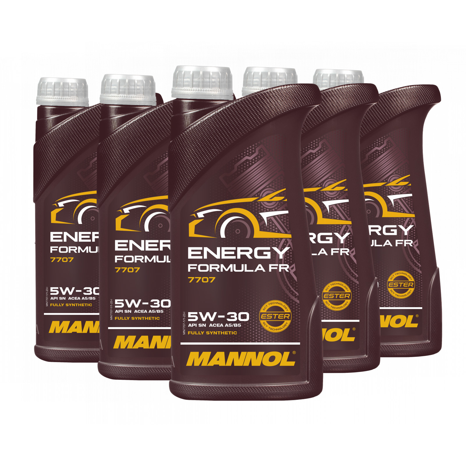 5 Liter (5x1) MANNOL Energy Formula FR 7707 5W-30 API SN ACEA A5/B5 Motoröl