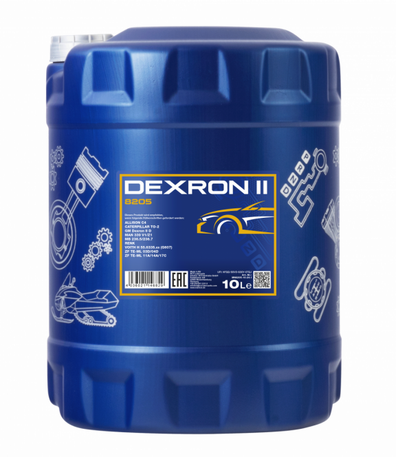 10 Liter MANNOL Automatic ATF Dexron II 8205 Getriebeöl Automatikgetriebe Öl